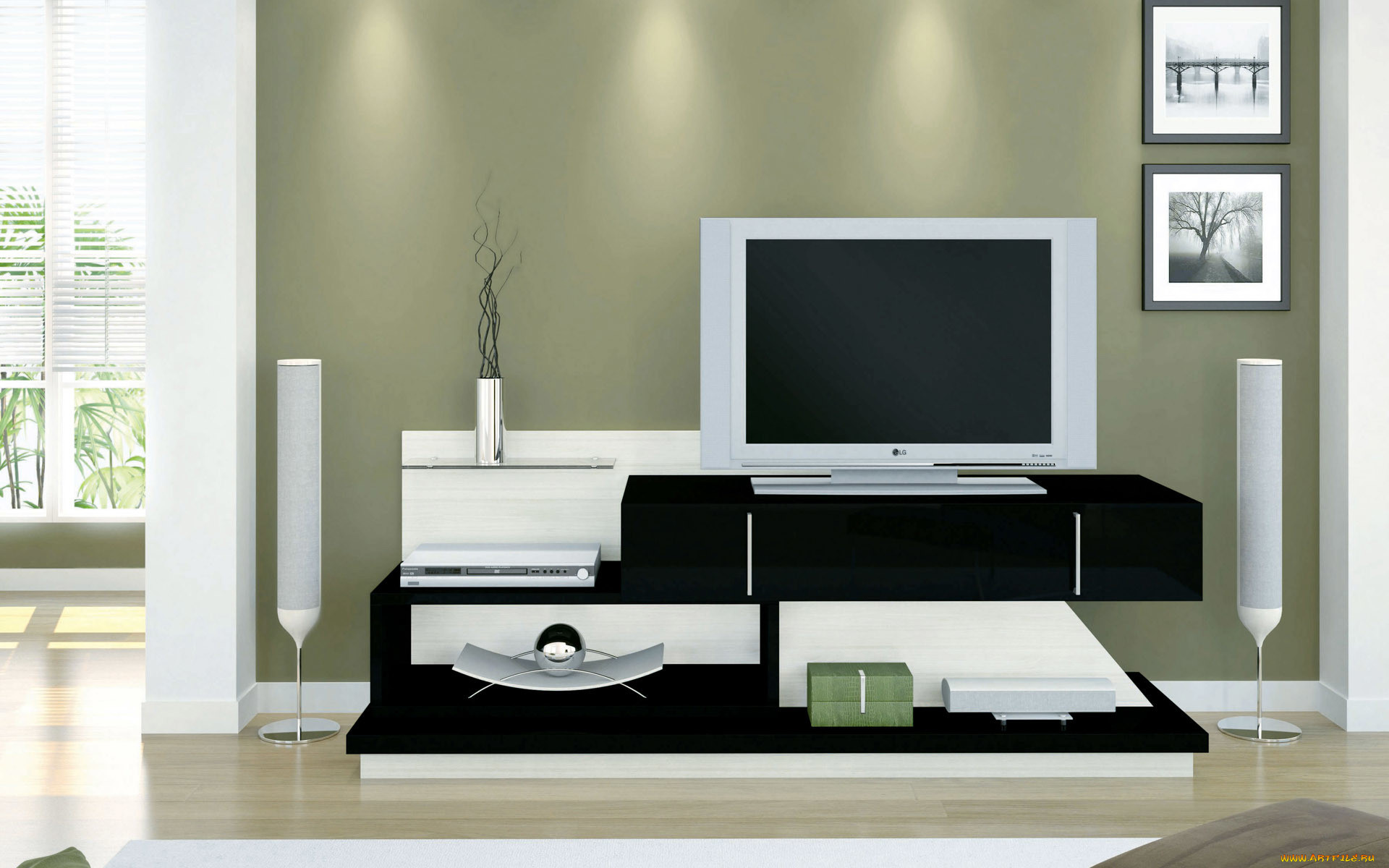 3 ,  , realism, house, style, room